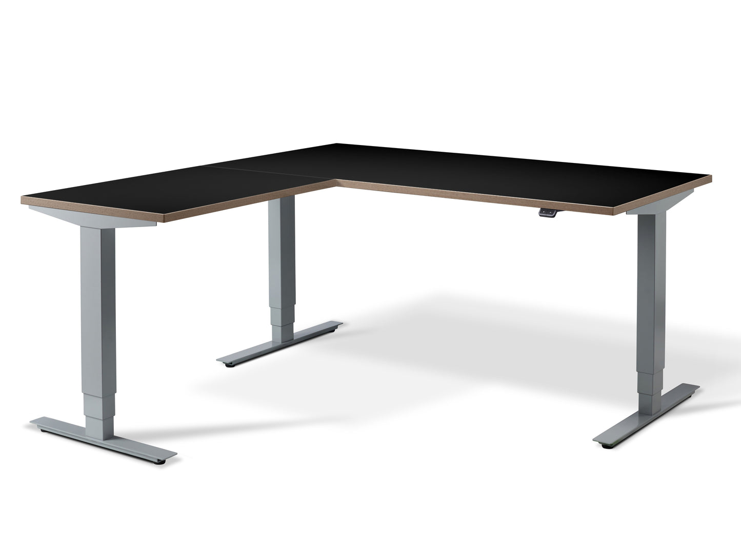 Stockholm Height Adjustable Corner Desk(With Bluetooth Control)