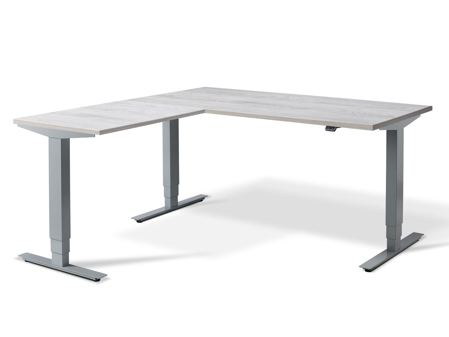 Stockholm Height Adjustable Corner Desk(With Bluetooth Control)