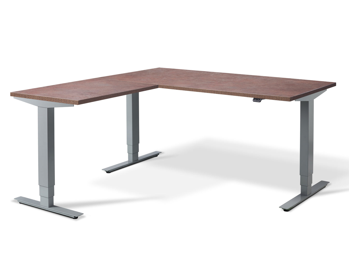 Stockholm Height Adjustable Corner Desk(With Bluetooth Control)