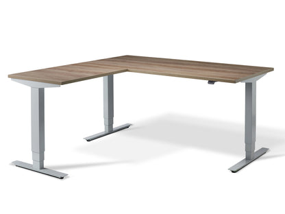 Stockholm Height Adjustable Corner Desk(With Bluetooth Control)