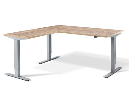 Stockholm Height Adjustable Corner Desk(With Bluetooth Control)