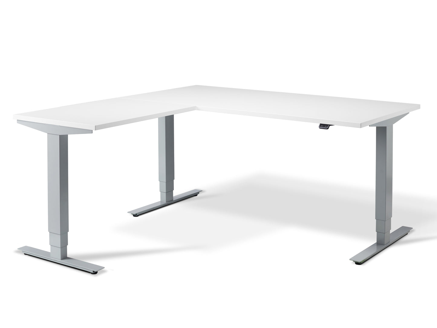 Stockholm Height Adjustable Corner Desk(With Bluetooth Control)