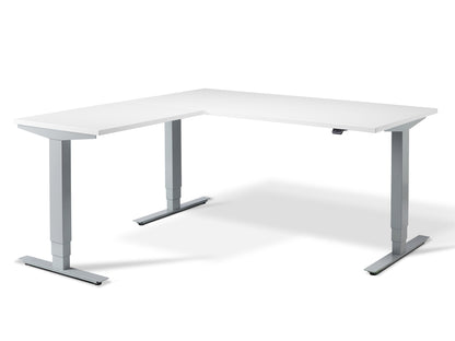 Stockholm Height Adjustable Corner Desk(With Bluetooth Control)