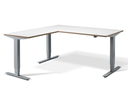 Stockholm Height Adjustable Corner Desk(With Bluetooth Control)