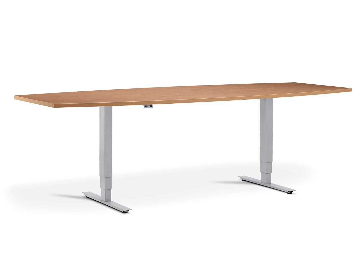 Stockholm Sit-Stand Meeting Table - Barrel Style (With Bluetooth Control) FRISKA