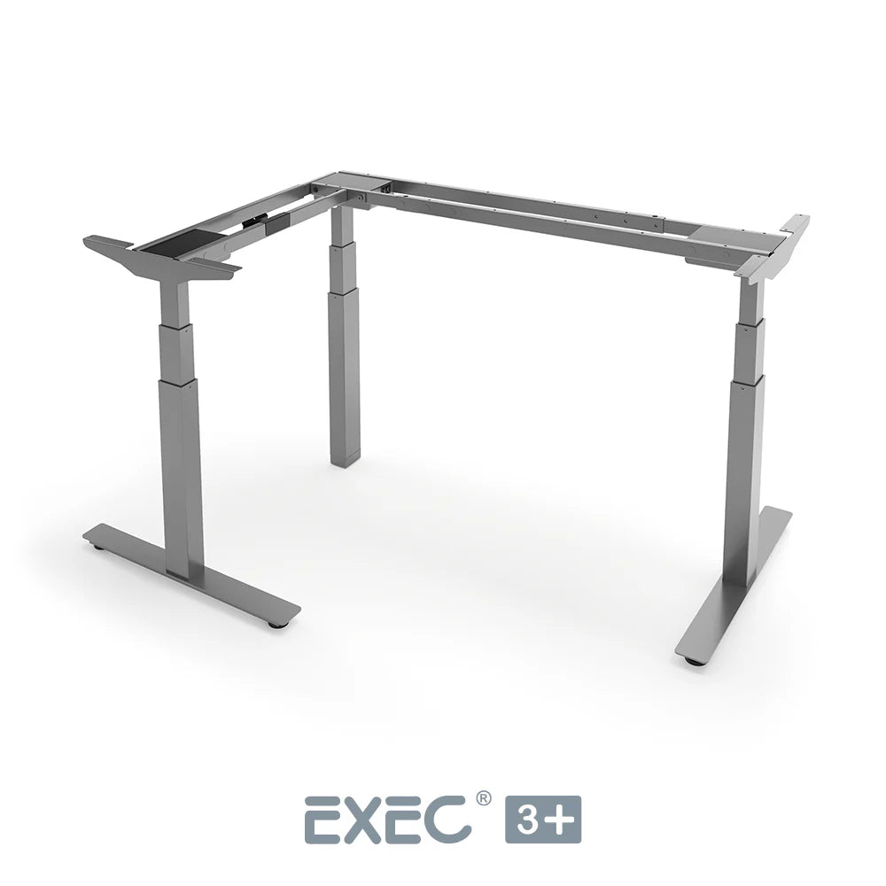 EXEC 3+ Triple Motor L-Shaped Height Adjustable Standing Desk