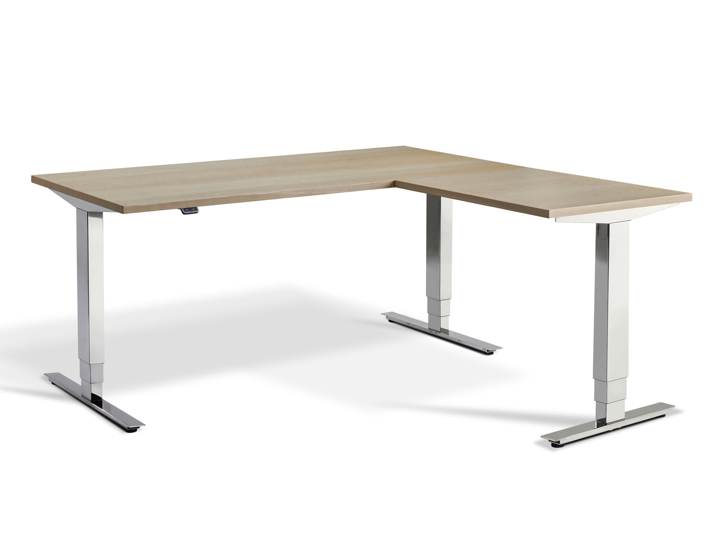 Stockholm Height Adjustable Corner Desk(With Bluetooth Control)