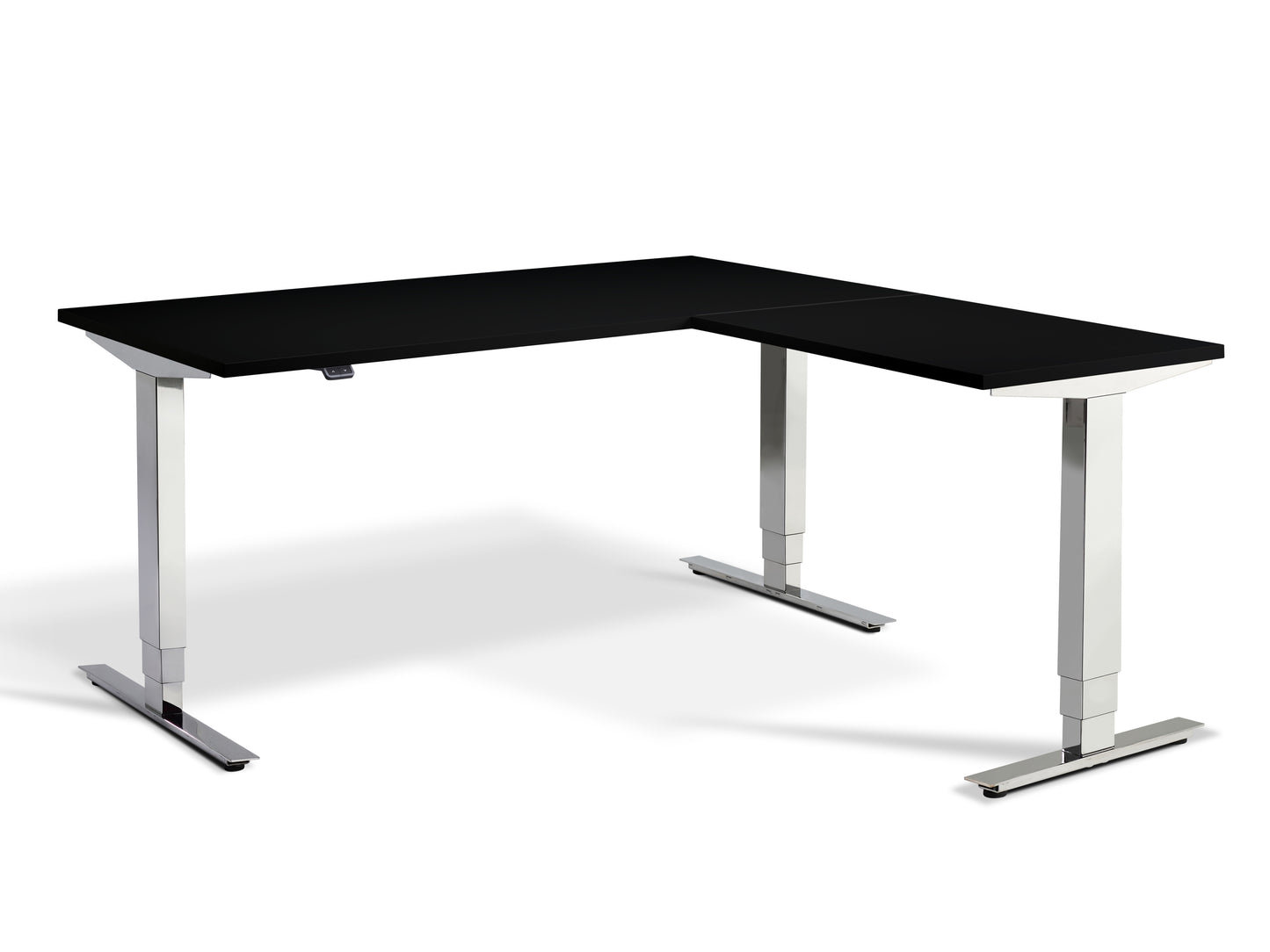 Stockholm Height Adjustable Corner Desk(With Bluetooth Control)