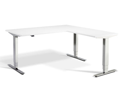 Stockholm Height Adjustable Corner Desk(With Bluetooth Control)