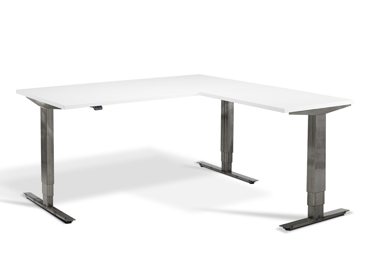 Stockholm Height Adjustable Corner Desk(With Bluetooth Control)