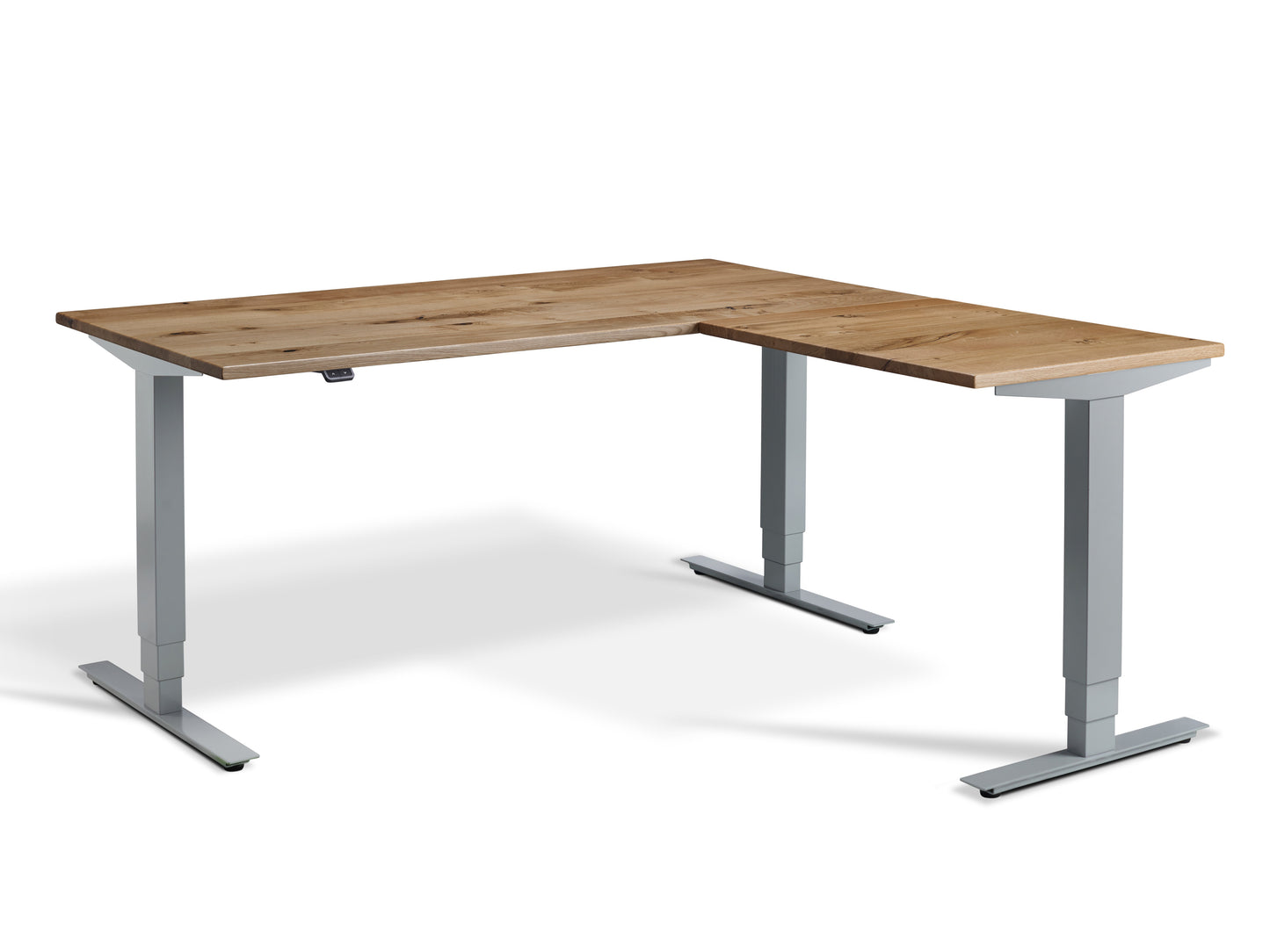 Stockholm Height Adjustable Corner Desk(With Bluetooth Control)