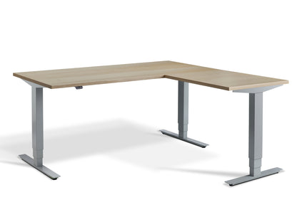 Stockholm Height Adjustable Corner Desk(With Bluetooth Control)