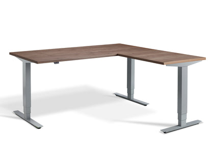 Stockholm Height Adjustable Corner Desk(With Bluetooth Control)