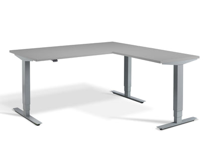 Stockholm Height Adjustable Corner Desk(With Bluetooth Control)