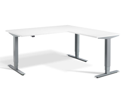 Stockholm Height Adjustable Corner Desk(With Bluetooth Control)