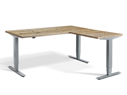 Stockholm Height Adjustable Corner Desk(With Bluetooth Control)