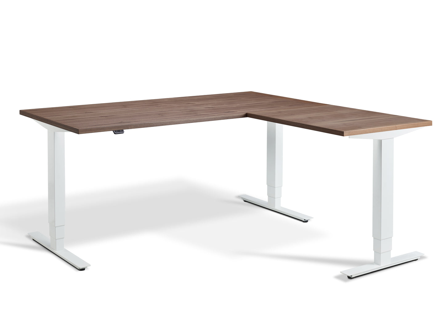 Stockholm Height Adjustable Corner Desk(With Bluetooth Control)