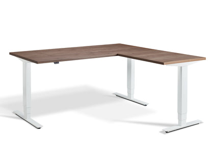 Stockholm Height Adjustable Corner Desk(With Bluetooth Control)