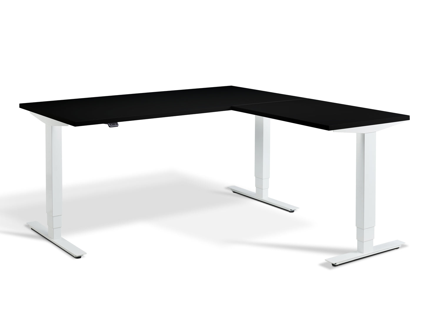 Stockholm Height Adjustable Corner Desk(With Bluetooth Control)