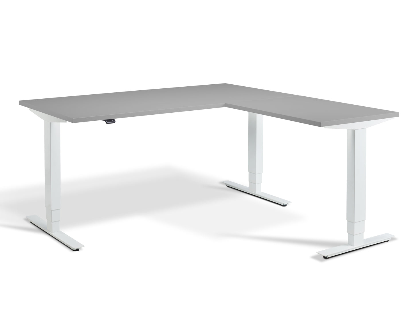 Stockholm Height Adjustable Corner Desk(With Bluetooth Control)