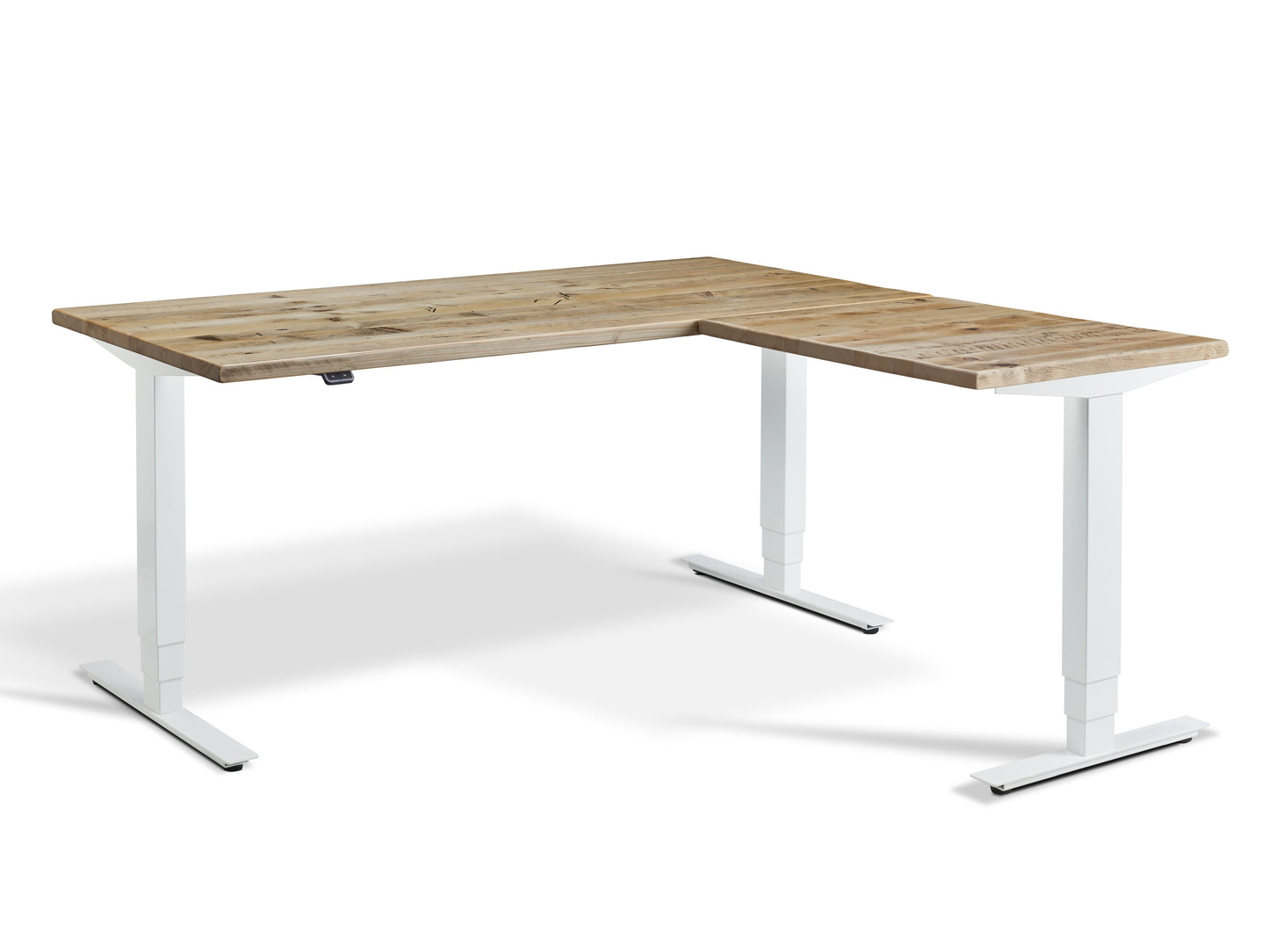 Stockholm Height Adjustable Corner Desk(With Bluetooth Control)