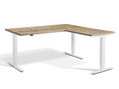Stockholm Height Adjustable Corner Desk(With Bluetooth Control)