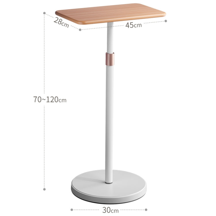 Ergonest Height-Adjustable Laptop Floor Stand – Walnut