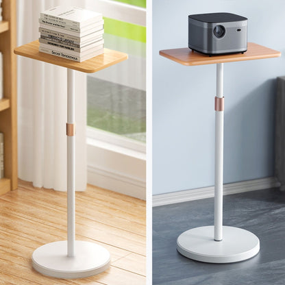 Ergonest Height-Adjustable Laptop Floor Stand – Walnut