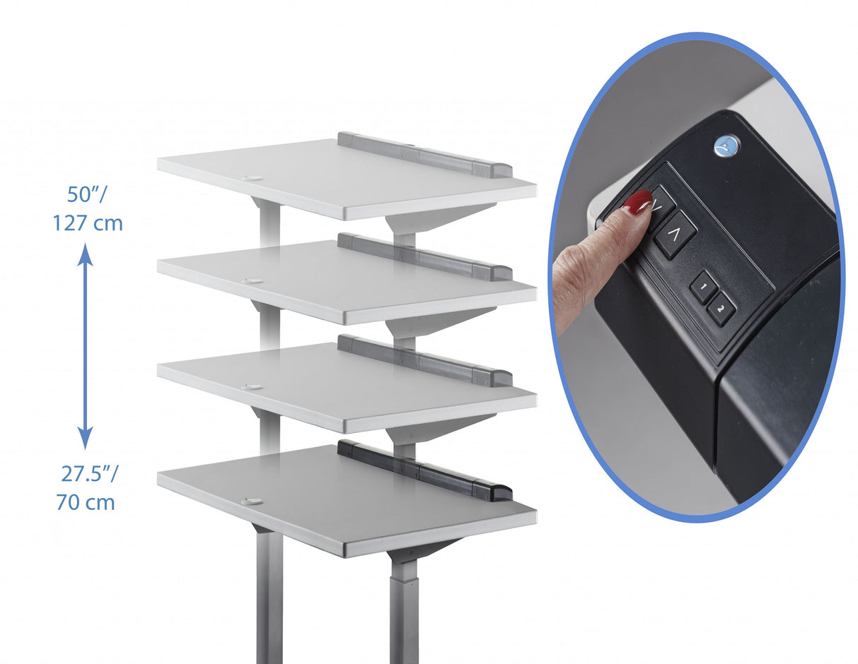 LifeSpan TR5000-DT7 Power Treadmill Desk - Oak Desktop LifeSpan