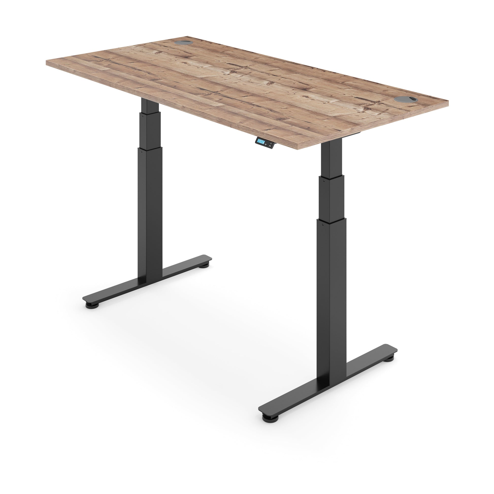 Flytta 2+ Timber worktop Black frame