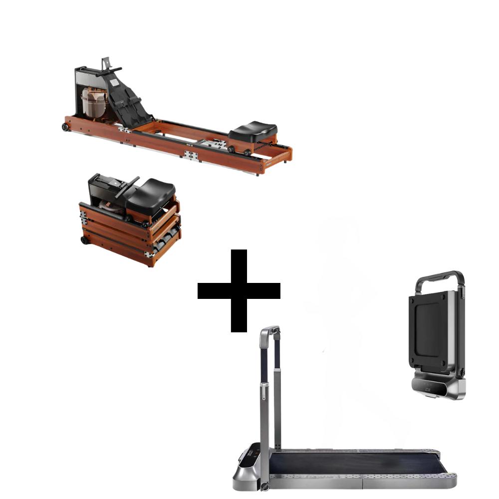 Cardio Home Fitness Bundle - Walking Pad R2 & Rower WR1