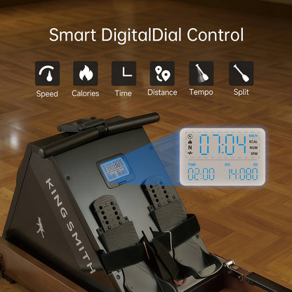 King Smith Fitness WR20 Water Rowing Machine