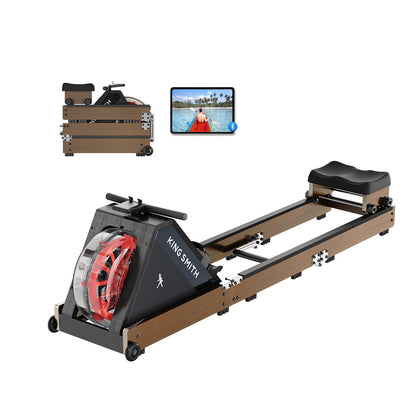 King Smith Fitness WR20 Water Rowing Machine