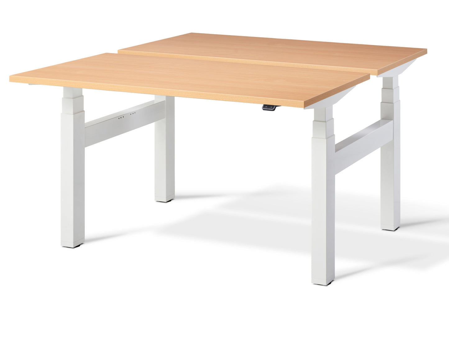 Duo Height Adjustable Double Desk(With Bluetooth Control)