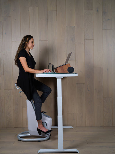 SDG Glass Standing Desk Standing Desk LifeSpan