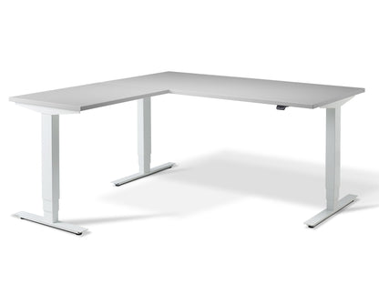 Stockholm Height Adjustable Corner Desk(With Bluetooth Control)