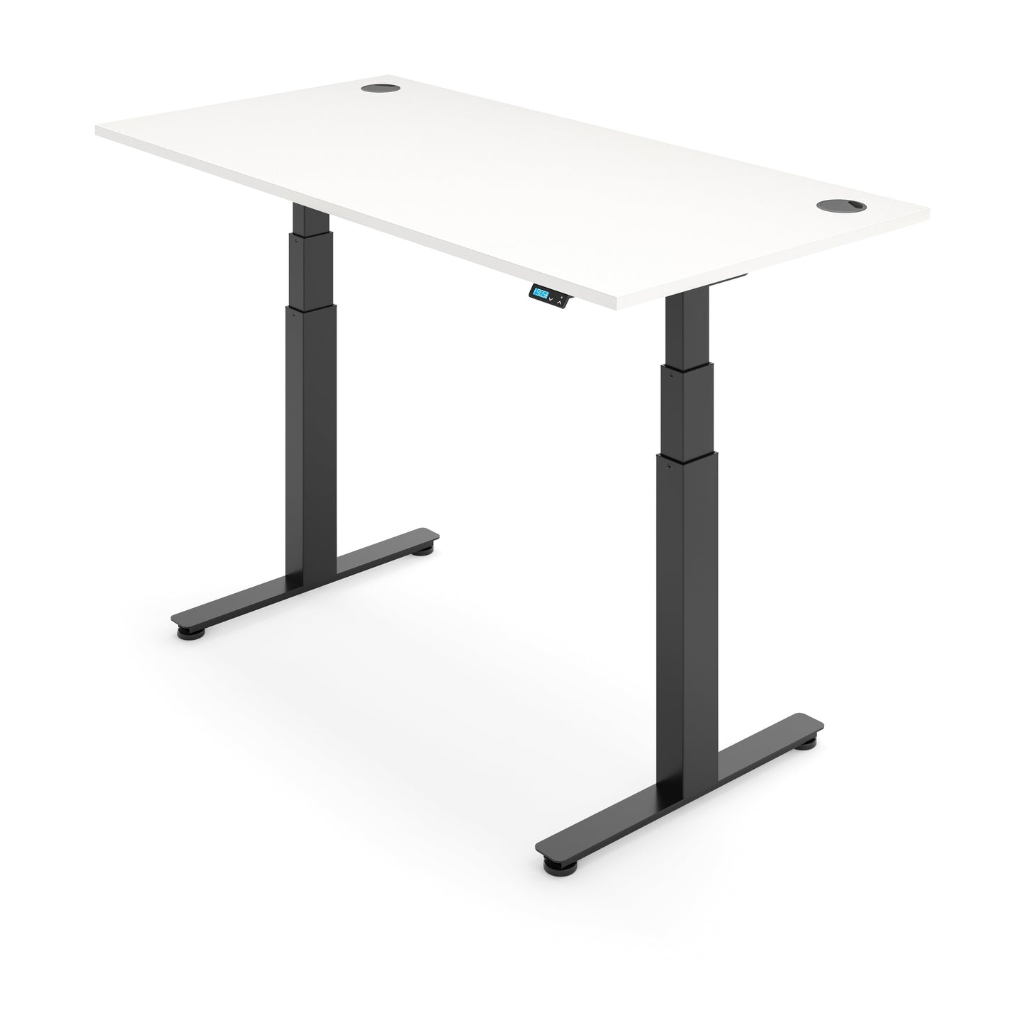 Flytta 2+ White worktop Black frame