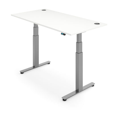 Flytta 2+ – White top, Silver frame