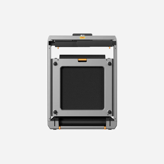 King Smith Fitness X25+ Foldable Treadmill – 10 MPH Vertical-Fold Running Machine with SpeedDial & LED Strip | Home & Office