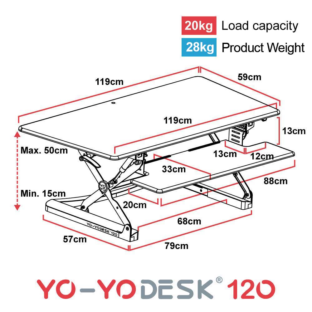 Yo-Yo DESK 120 YO-YO DESK
