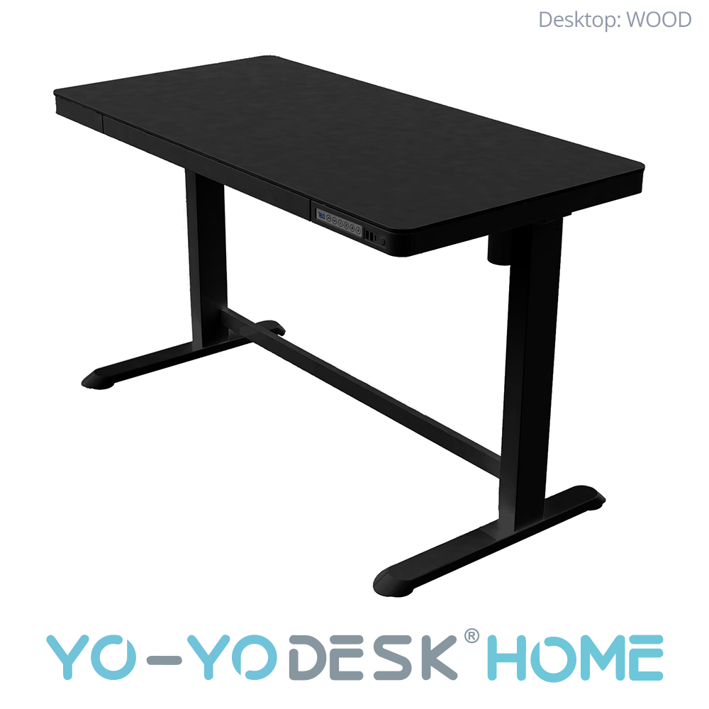 Yo-Yo DESK HOME Standing Desk YO-YO DESK Black Wood (120 x 60 cm)