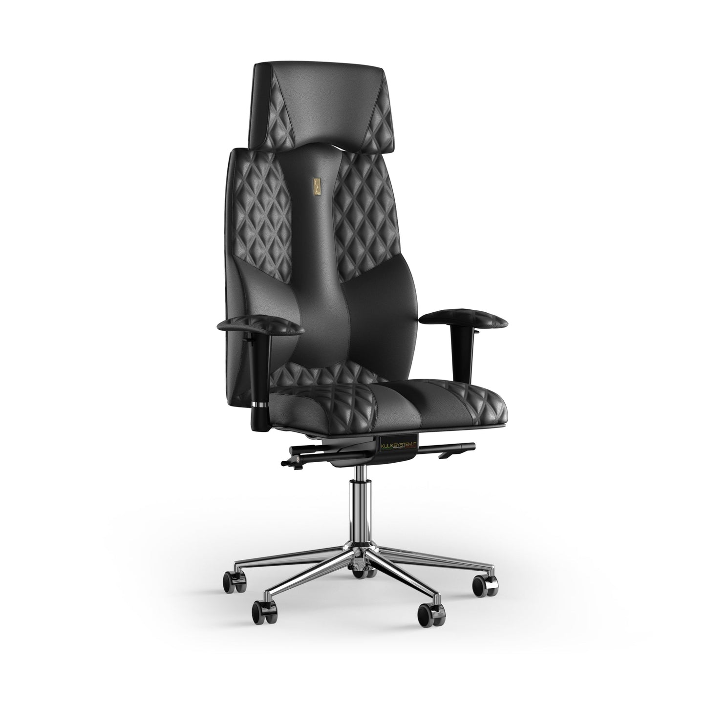 ErgoHide Chair Business – Black with designer stitch