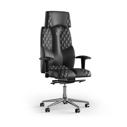 ErgoHide Chair Business – Black with designer stitch