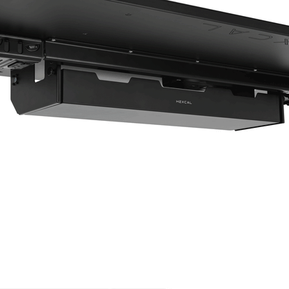 Hexcal Under-Desk Cable Management Tray – Industrial-Grade PDU Power Strip with 45° Tilt