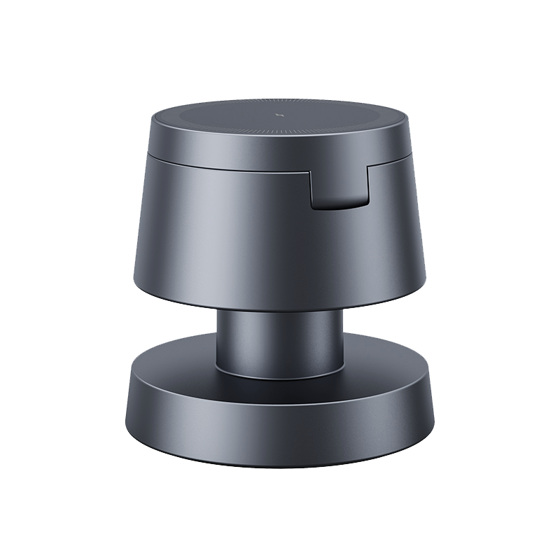 Hexcal 4-in-1 Wireless Charging Station – iPhone, Apple Watch & AirPods Charger with LED Ambient Light
