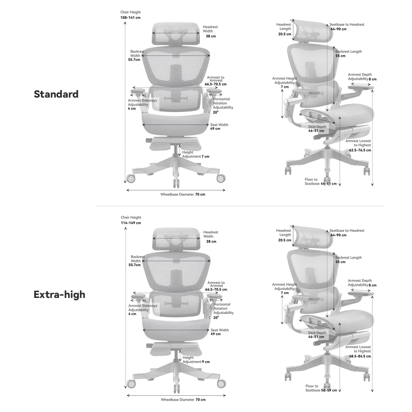 HINOMI H1 Pro Ergonomic Office Chair