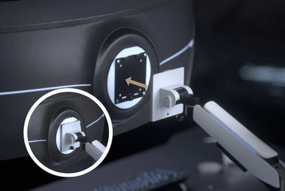 Gaming Monitor Arm with RGB Lighting