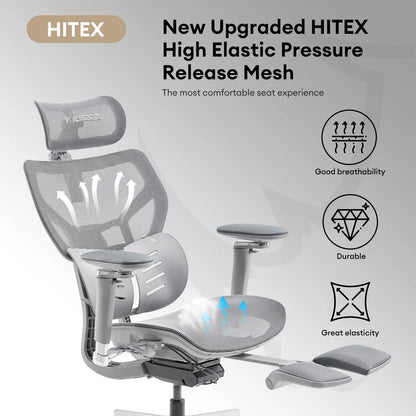 MUSSO X700 Ergonomic Office Chair with GlideTrack Technology