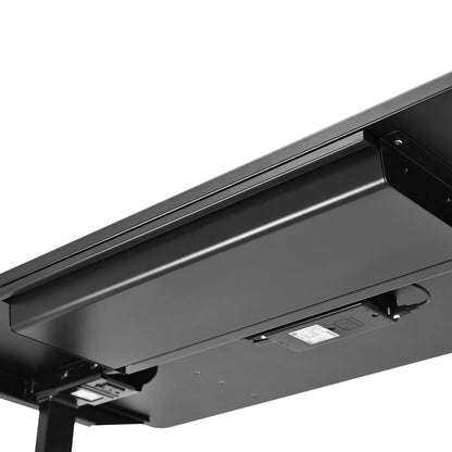 Hexcal Under-Desk Drawer – Ultra-Slim Steel Storage Drawer with Silent Glide for Standing Desks