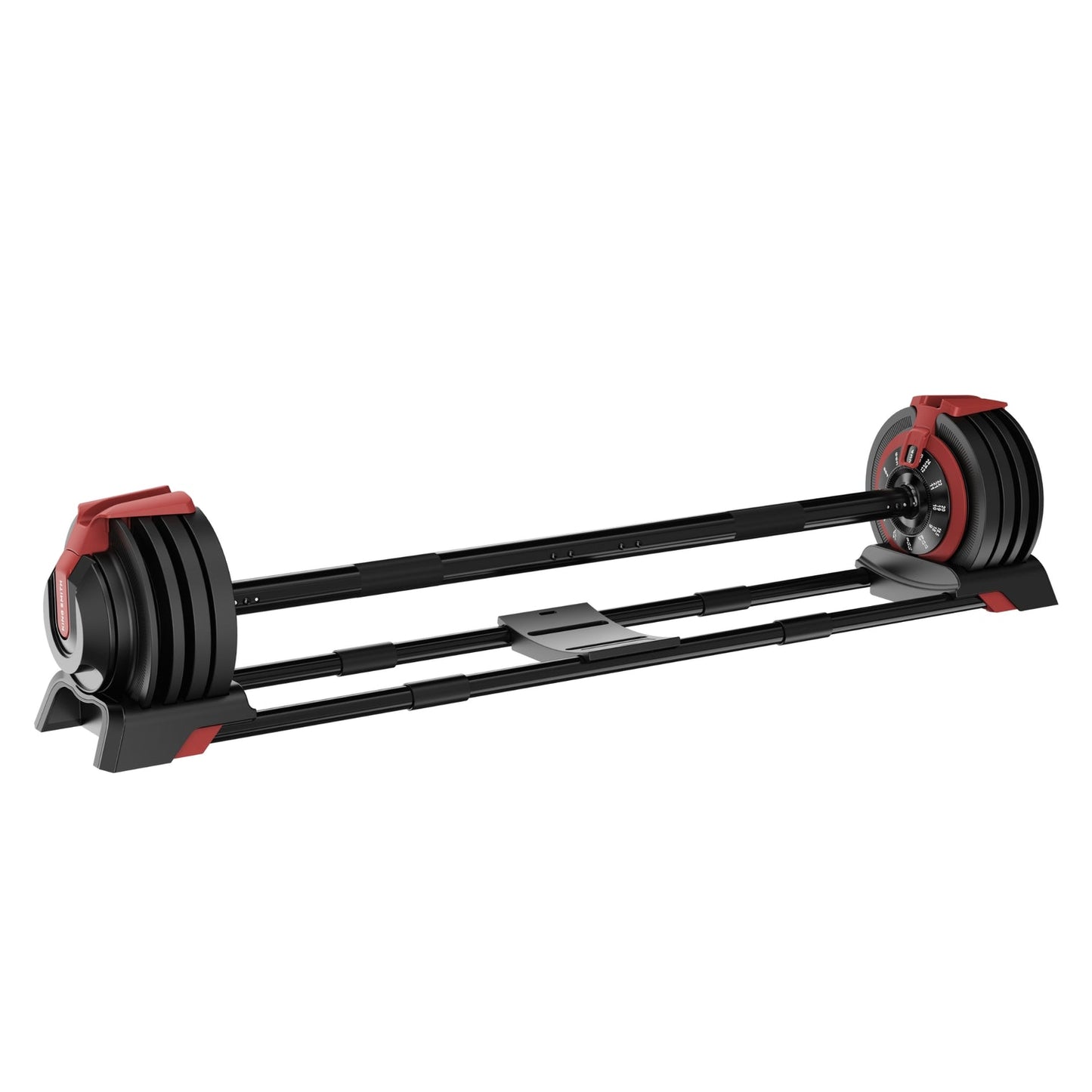 King Smith Fitness 24 kg 3-in-1 Adjustable Dumbbell, Barbell & Kettlebell Set